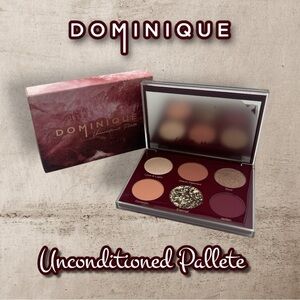 Dominique Unconditional Palette - NIB! Gold Burgundy